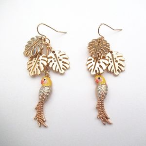 Birds in Paradise Earrings
